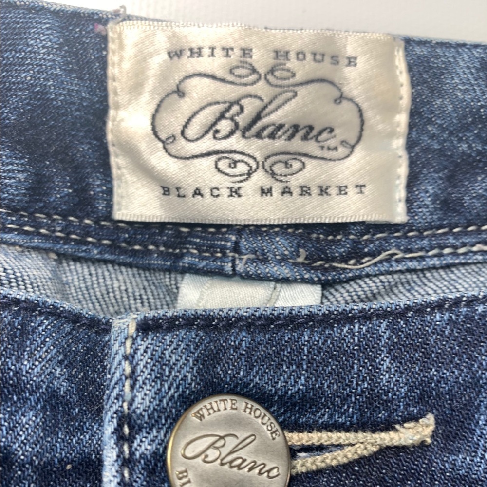 White House Black Market | Denim Jeans Size  4R - Picture 8 of 10